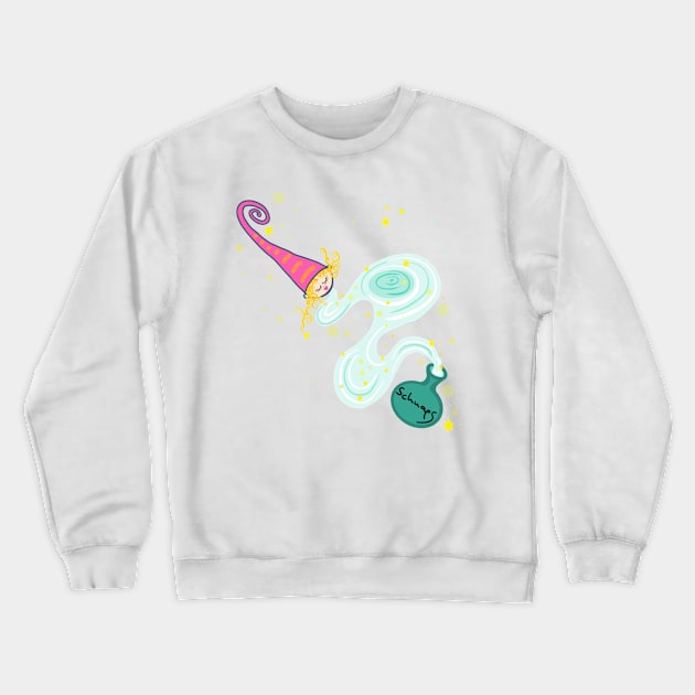 GENIE OUT OF A BOTTLE Crewneck Sweatshirt by aroba